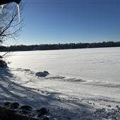 Fish Lake Frozen Lake