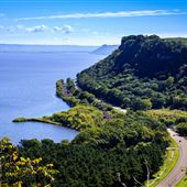 Lake City roadside vistas & river bluffs