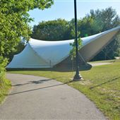 KAXE Radio Event Tent