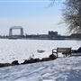 Benches at Lake walk and Leif Erikson Park