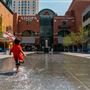 Peace Plaza, downtown Rochester